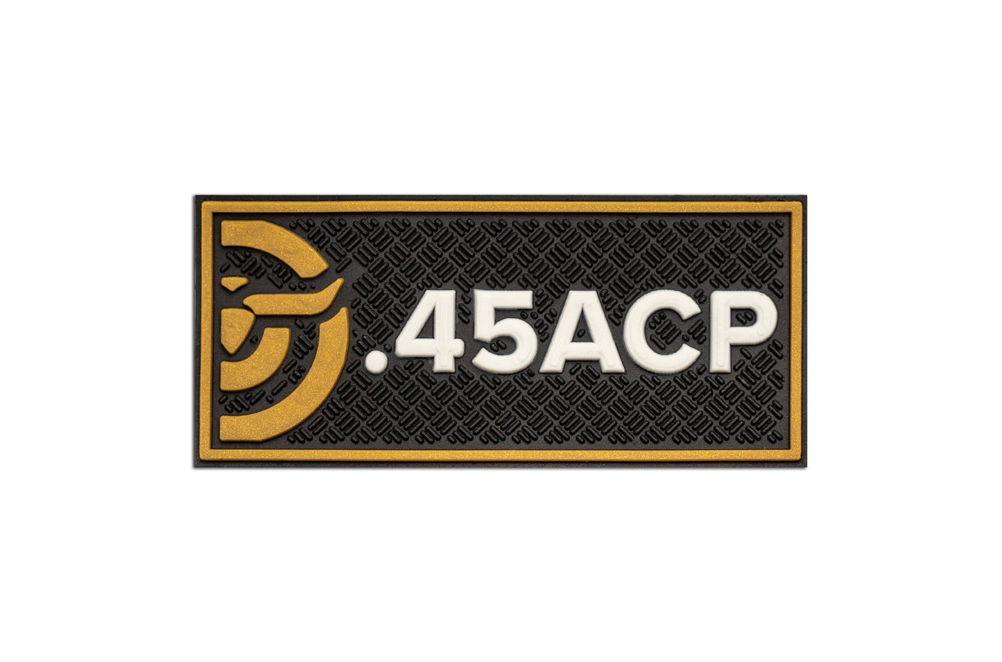 Make Ready Range Wear .45ACP Caliber Patch - Black & Gold